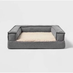 Boots & Barkley 3-Sided Bolster Dog Bed Size Large (SEALED- NEW WITH TAGS)